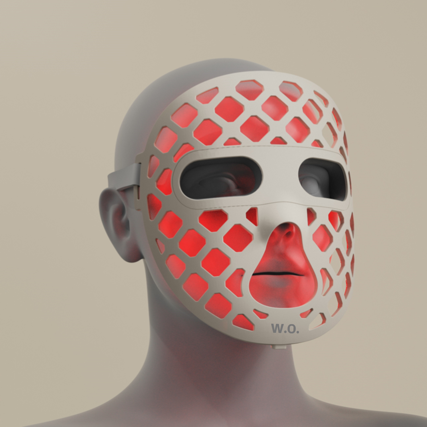 W.O. LED Light Therapy Face Mask